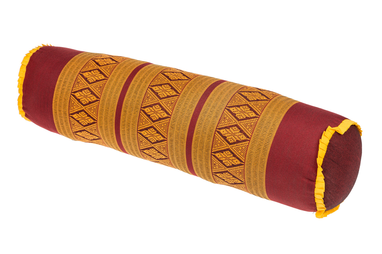 Nackenrolle 50x13x13 cm mit Kapok-Füllung - Thai Nackenkissen