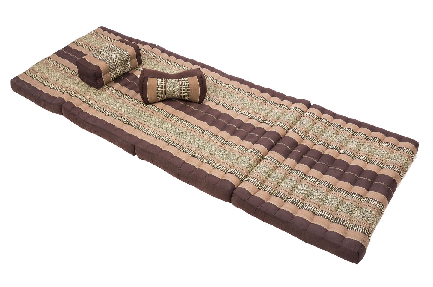 Massageset III (Thaimuster braun-beige)