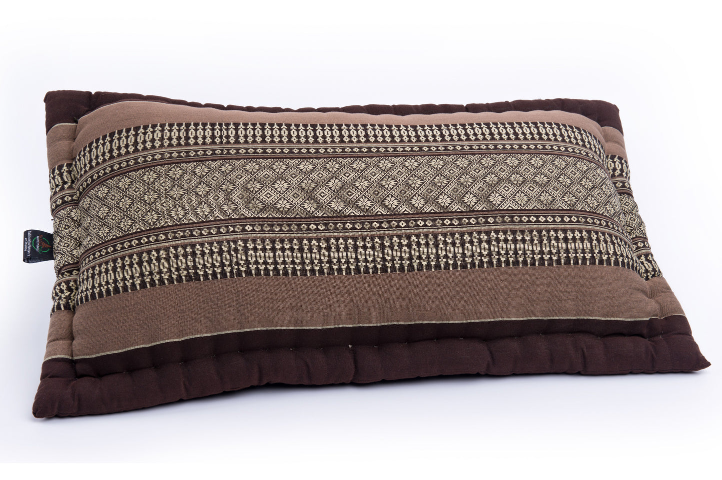XL Sofakissen mit Kapokfüllung ca. 60x32 cm (brauntöne)