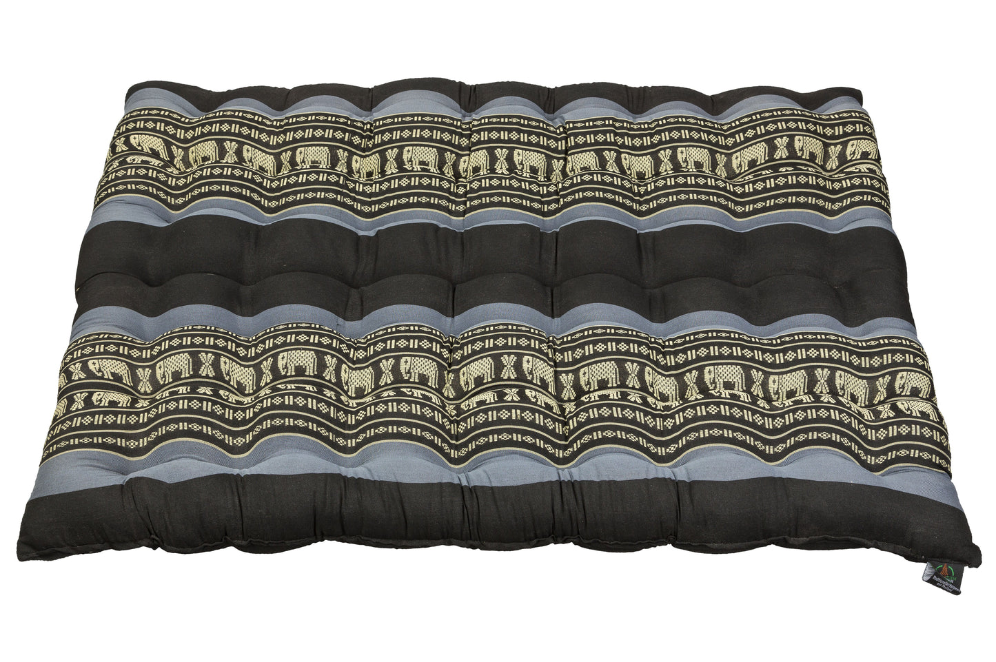 Meditationsset mit Kapokfüllung (Elefanten blau)