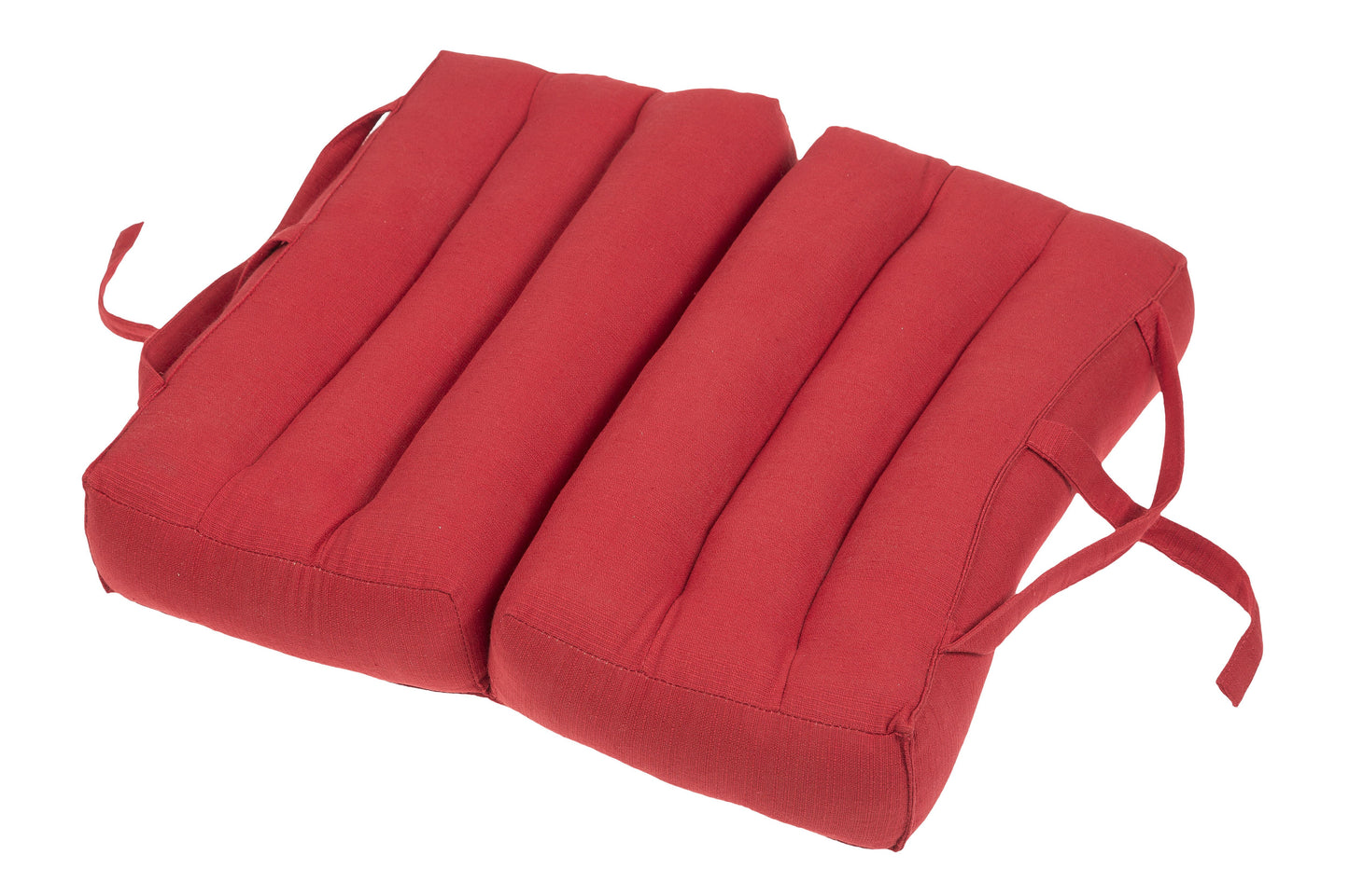 Faltbares Sitzkissen 40x40x7 cm - rot| Tragbar & Kompakt