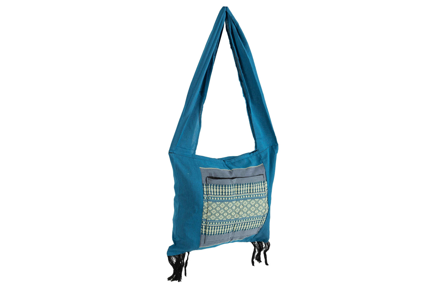 Thai Schulterbeutel Thaimuster ca. 36x37 cm verschiedene Farben