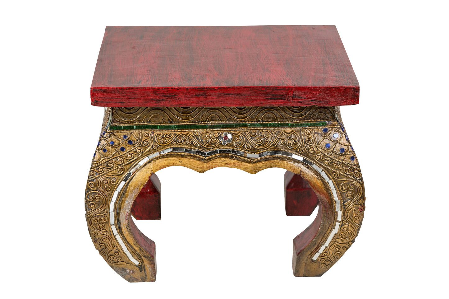 Opium Tischchen gold/bunt 30 x 30 x 23 cm (bunt)