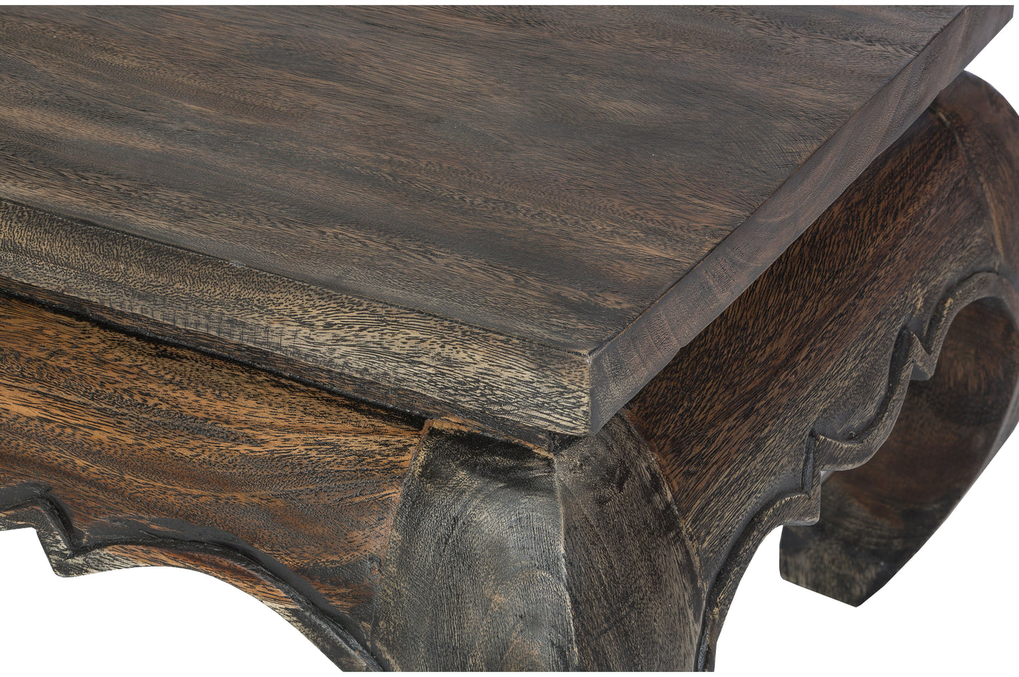 Opiumtisch, ca. 50 x 80 x 40 cm (darkwash)