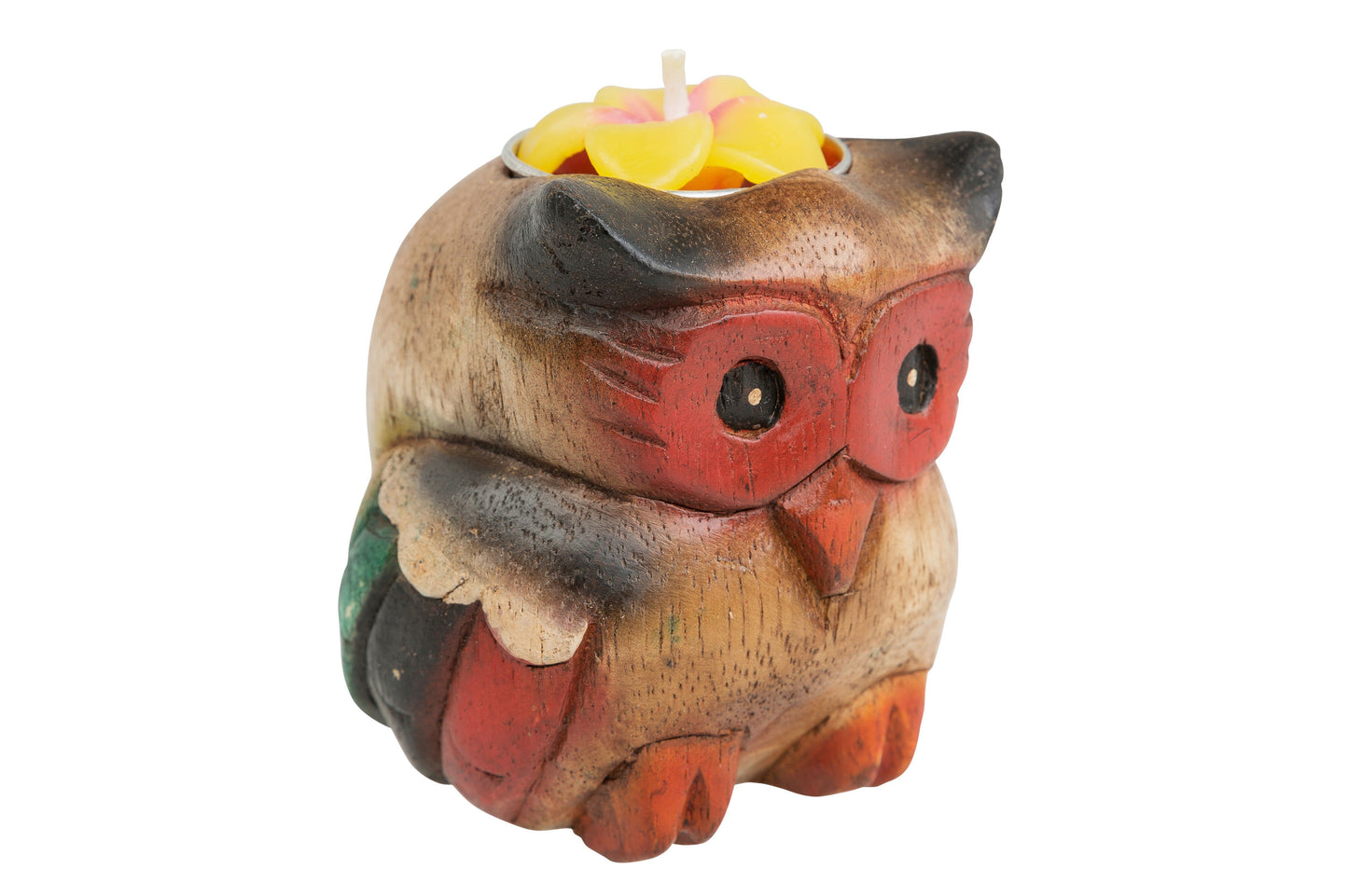 Eulenteelicht inkl. Kerze