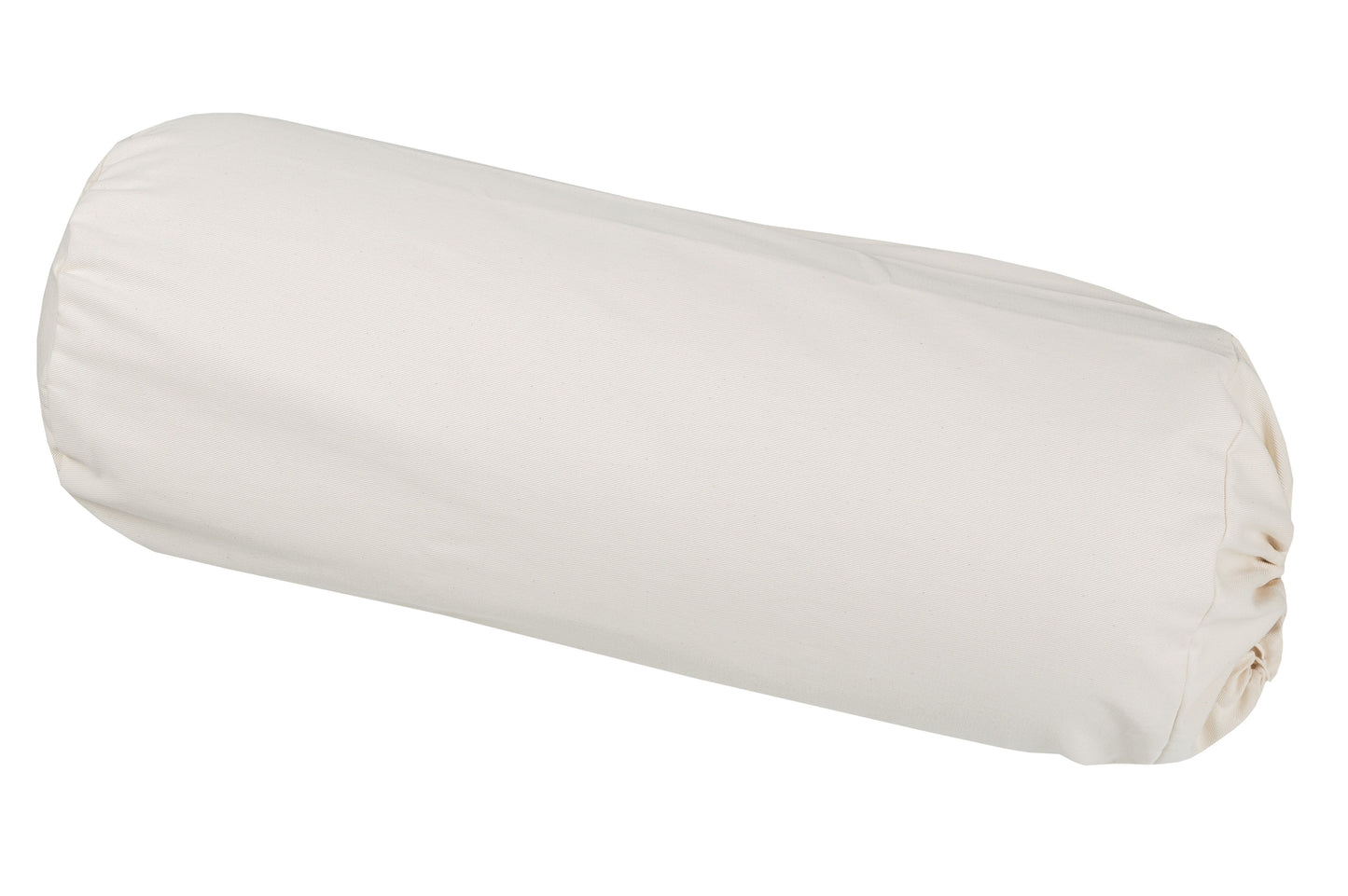 Bezug für Kissenrollen 70x25, Baumwolle (Naturweiß)