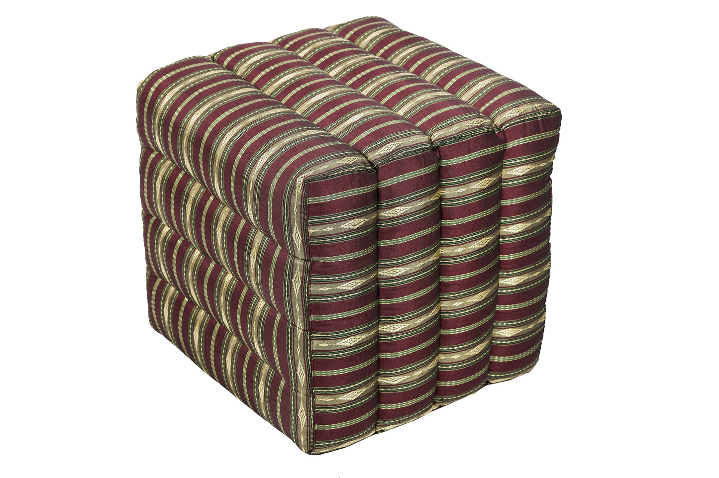 Würfelförmiges Thai Kissen 40x40x40cm - 9 Farben | BAANYAAN