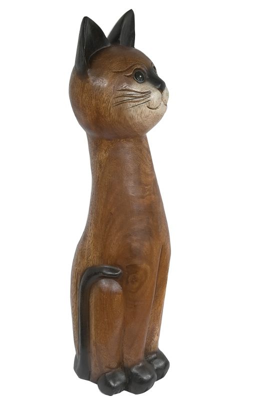 Holzkatze (55cm)
