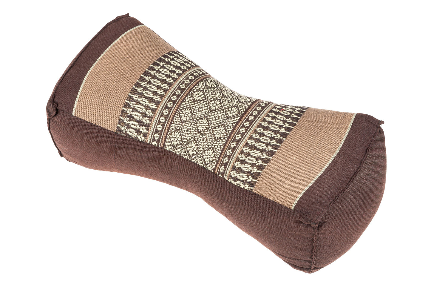 Thai-Nackenkissen 30x15x10 cm (erdtöne)