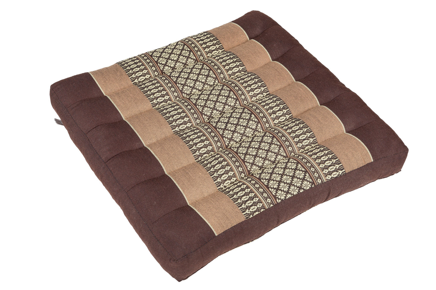 Sitzkissen 37x37x5 cm (Erdtöne)