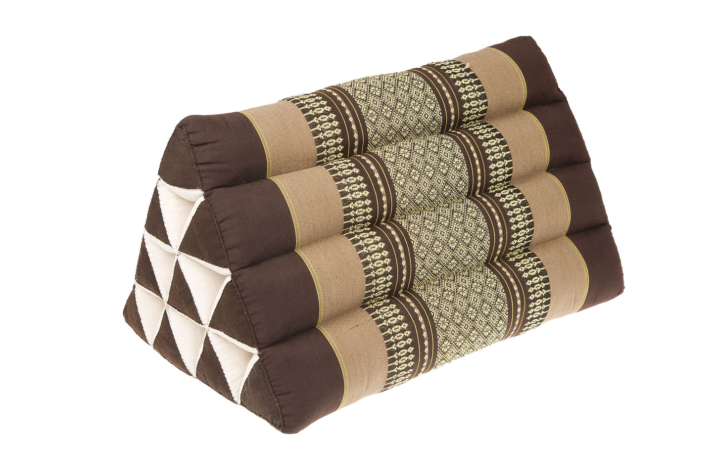 Thaikissen Dreieck 50x28 cm (Erdtöne)