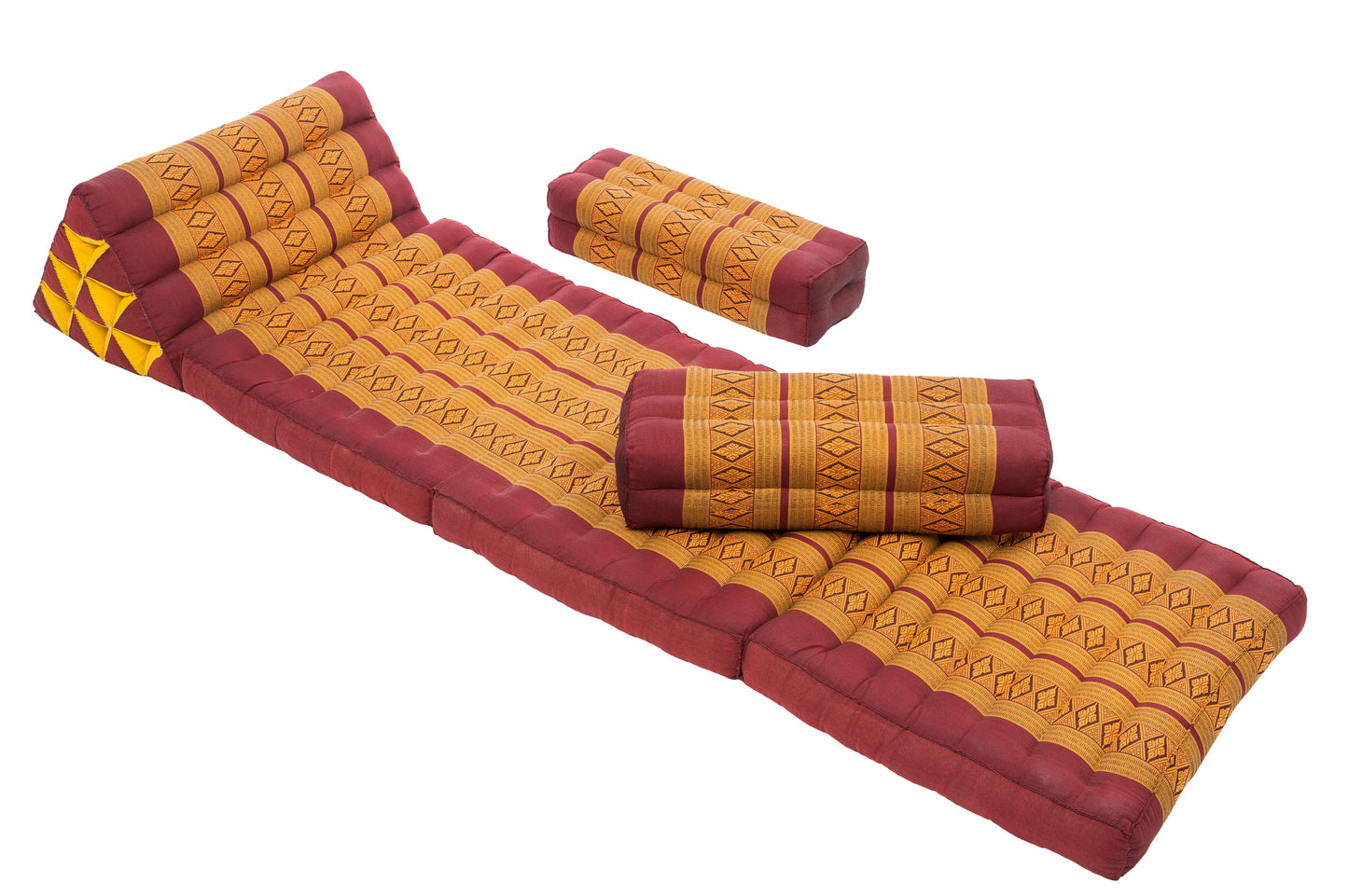Thaikissen Set II (Thaimuster Orientrot)