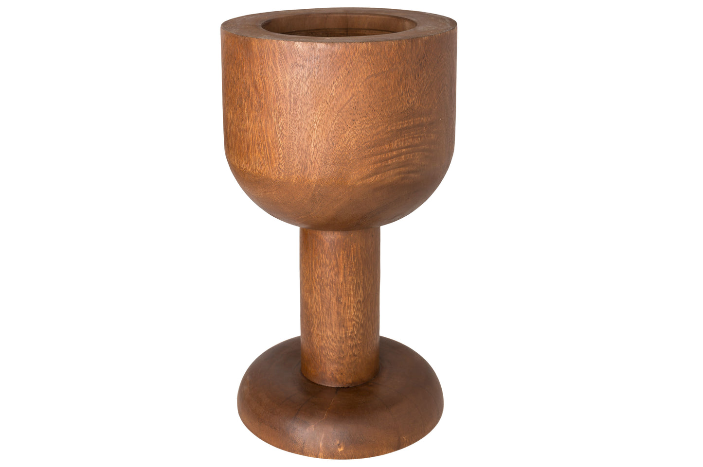 Hocker Weinglas nussbraun