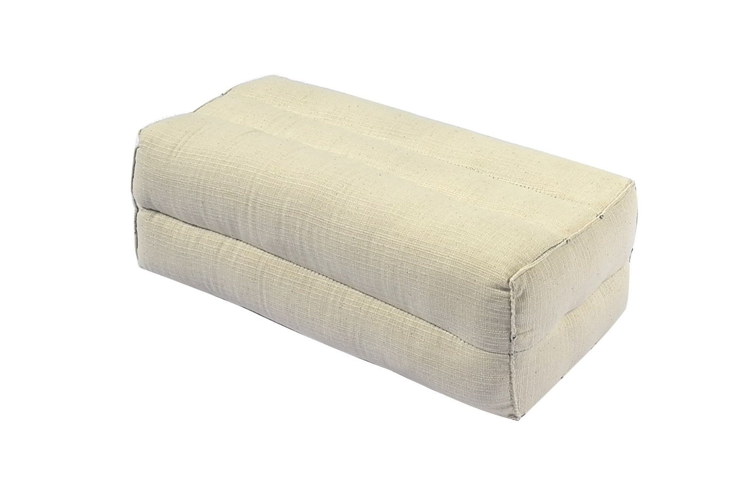 Kapokkissen Block 35x15x10 cm (weiß)