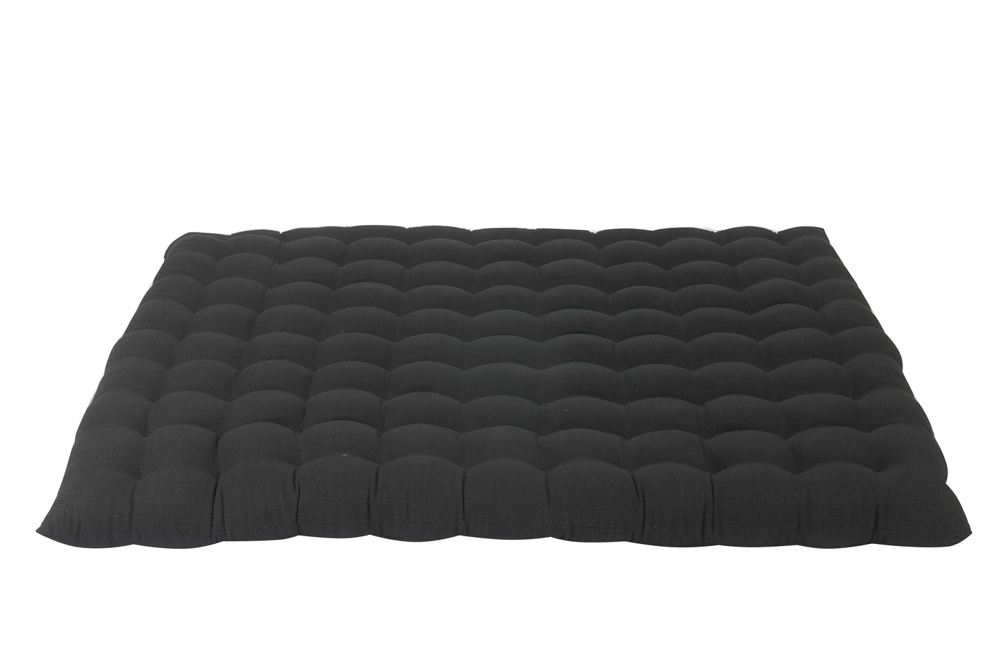 Zabuton Naturbaumwolle 65x85 cm (schwarz)