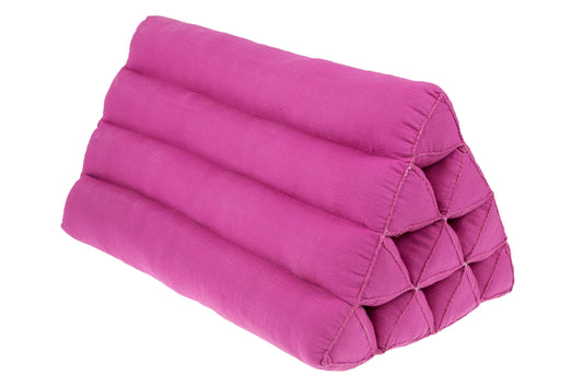 Thaikissen Dreieck ca. 50x28 cm (purpur-pink)
