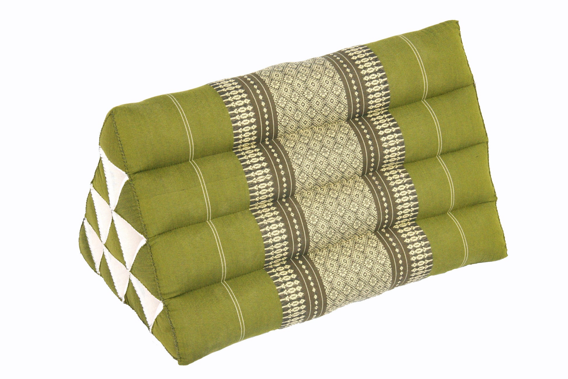 Thaikissen Dreieck 50x28 cm (bambusgrün)