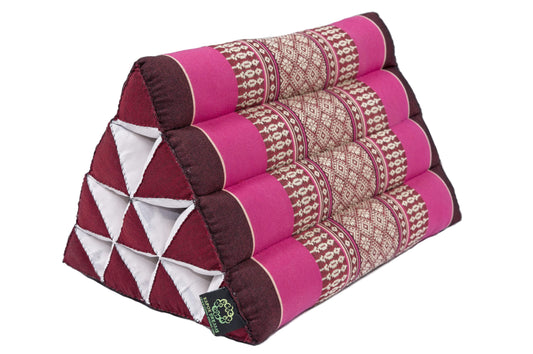 Kleines Thaikissen Dreieck 30x20 cm - 10 Farben