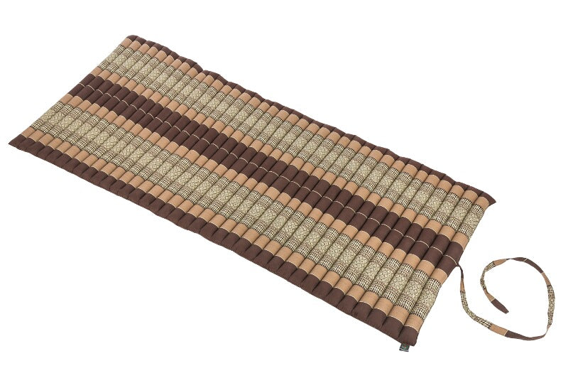 Rollbare Kapokmatte 200x80 (erdtöne)