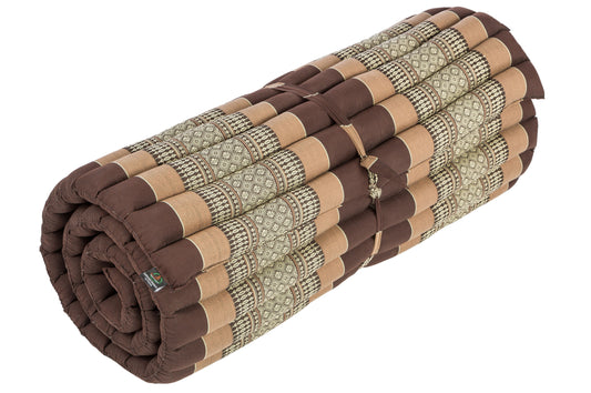 Rollbare Kapokmatte 200x80 (erdtöne)