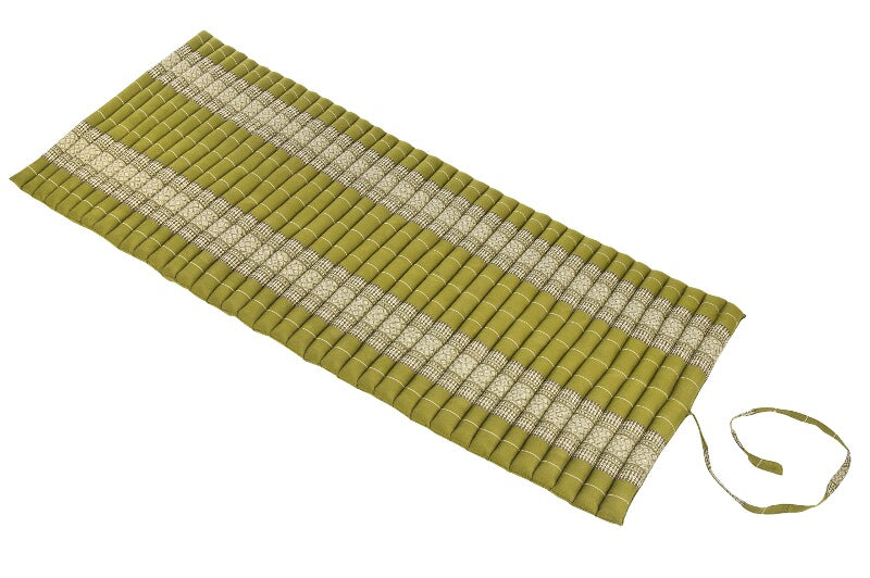 Rollbare Kapokmatte 200x80 (bambusgrün)