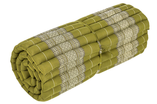 Rollbare Kapokmatte 200x80 (bambusgrün)