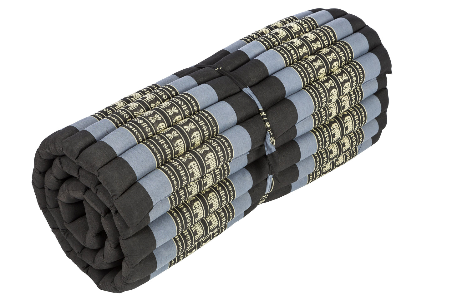 Rollbare Kapokmatte 200x80 (Elefanten blau)