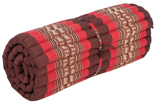 Rollbare Kapokmatte 200x80 (Elefanten rot)