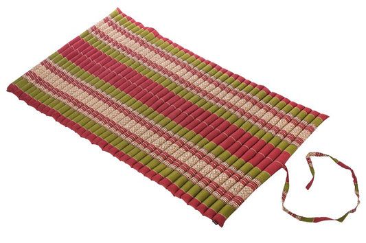 Thaikissen Rollmatte 200x100 cm (grün & rot)