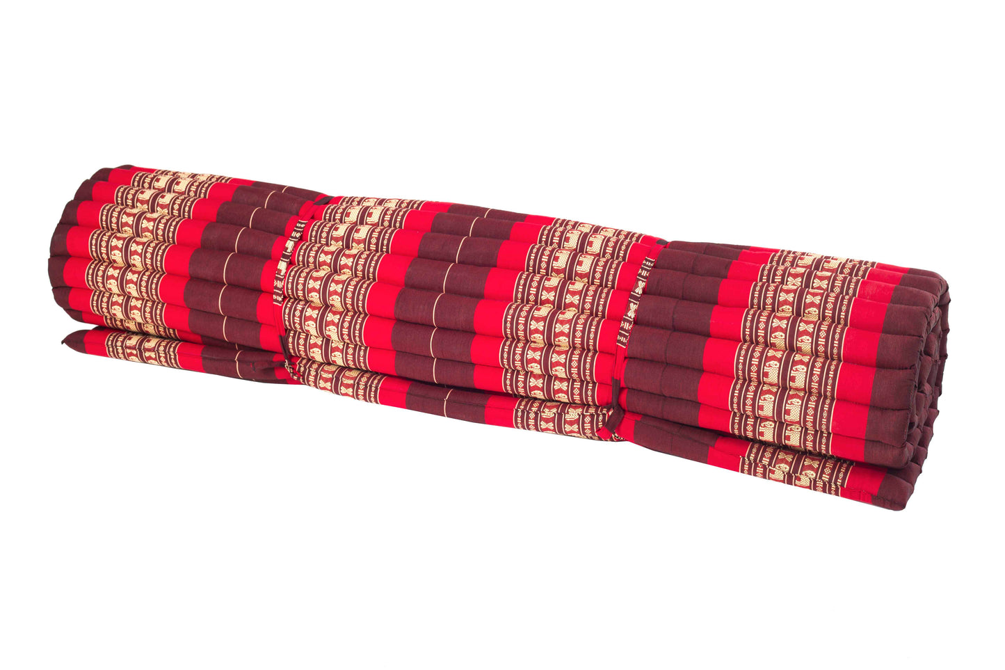 Rollbare Kapok Matte XXL 200x150-160cm (Elefanten rot)