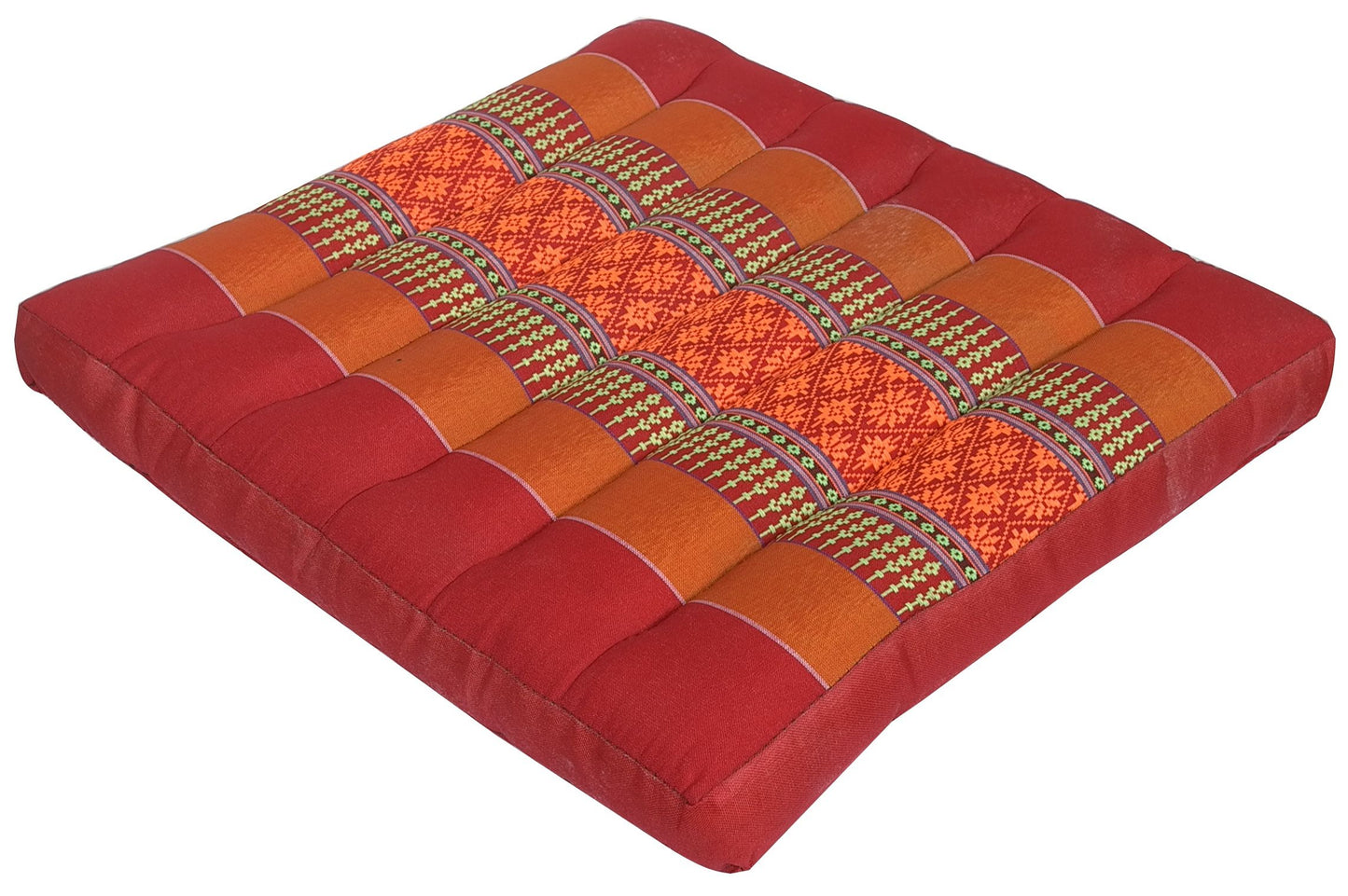 Thai-Sitzkissen (rot-orange)