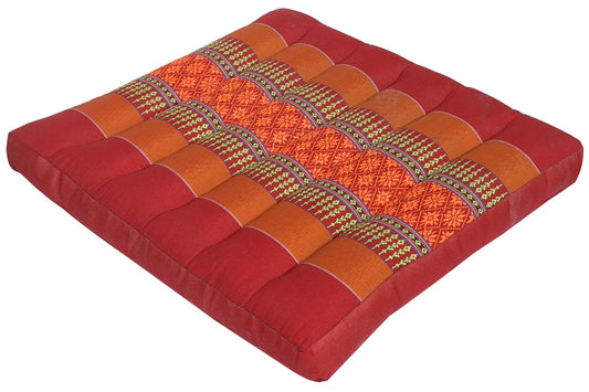 Thai-Sitzkissen (rot-orange)