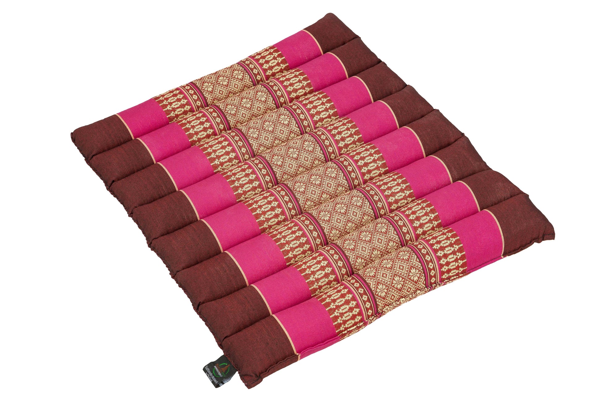 Sitzkissen 40x38x4 cm (Burgunder & Pink)