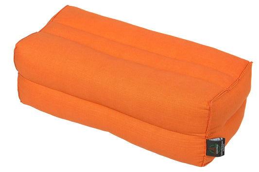 Kapokkissen Block 35x15x10 cm (orange)