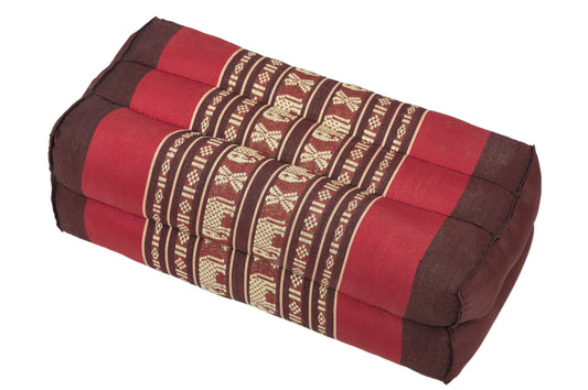 Kapokkissen Block 35x15x10 cm (Elefanten rot)