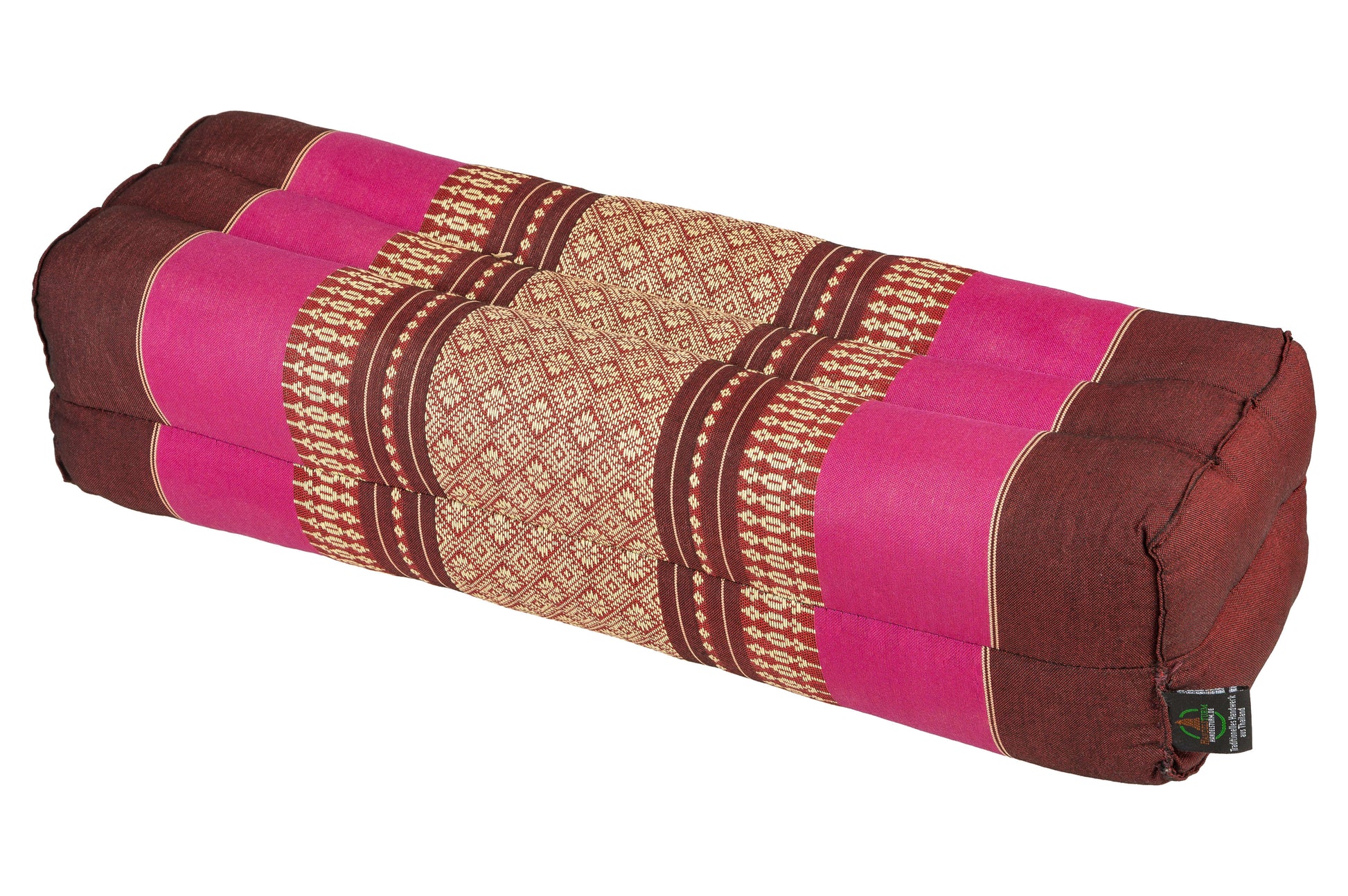 Thaikissen Block 50x15x10 cm (burgunder pink)