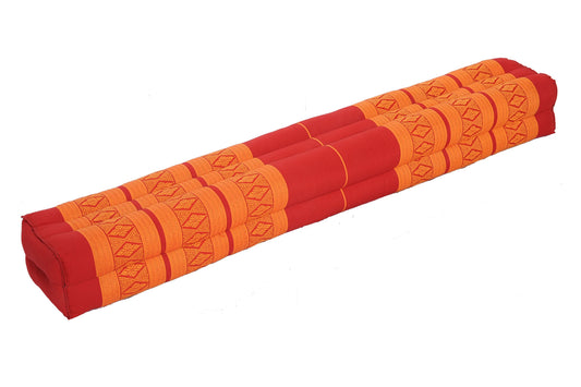 Kissen lang 115x15x10 cm (rot-orange)
