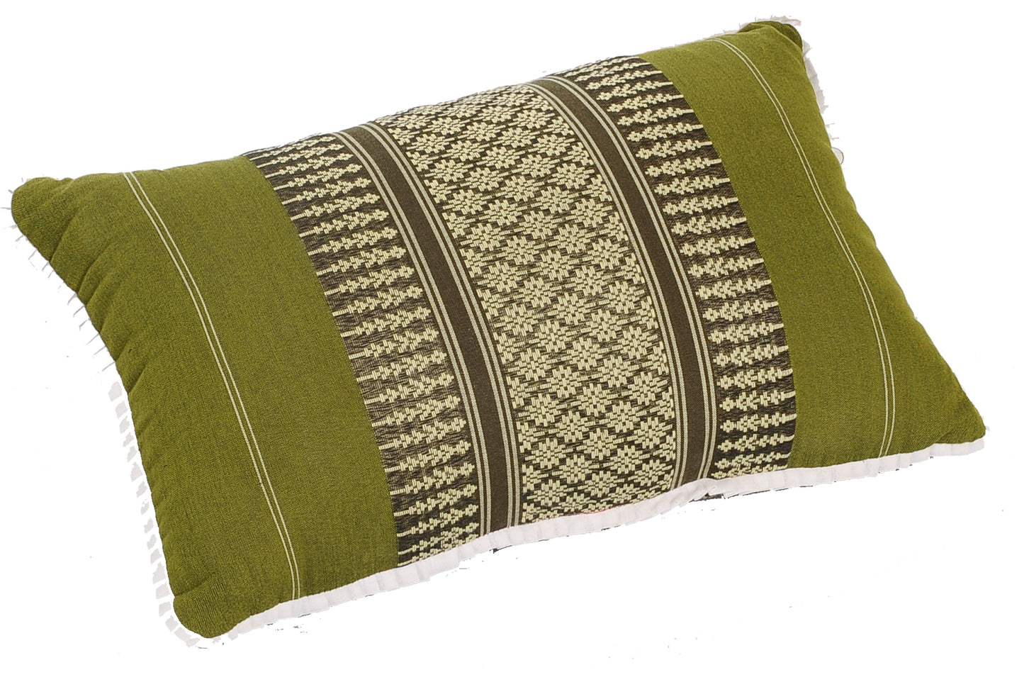Thaikissen mit Kapokfüllung 45x28 cm (bambusgrün)