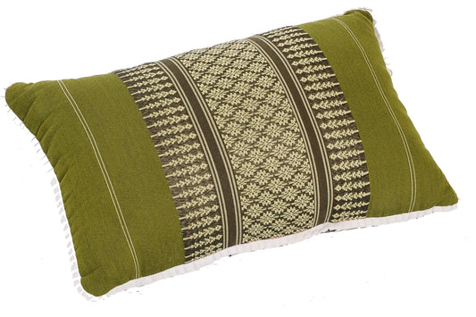 Thaikissen mit Kapokfüllung 45x28 cm (bambusgrün)