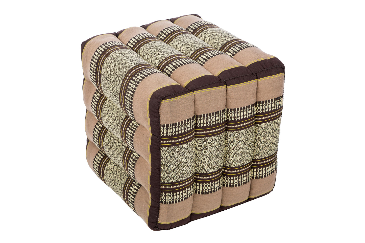 Würfelförmiges Thai Kissen 40x40x40cm - 9 Farben | BAANYAAN