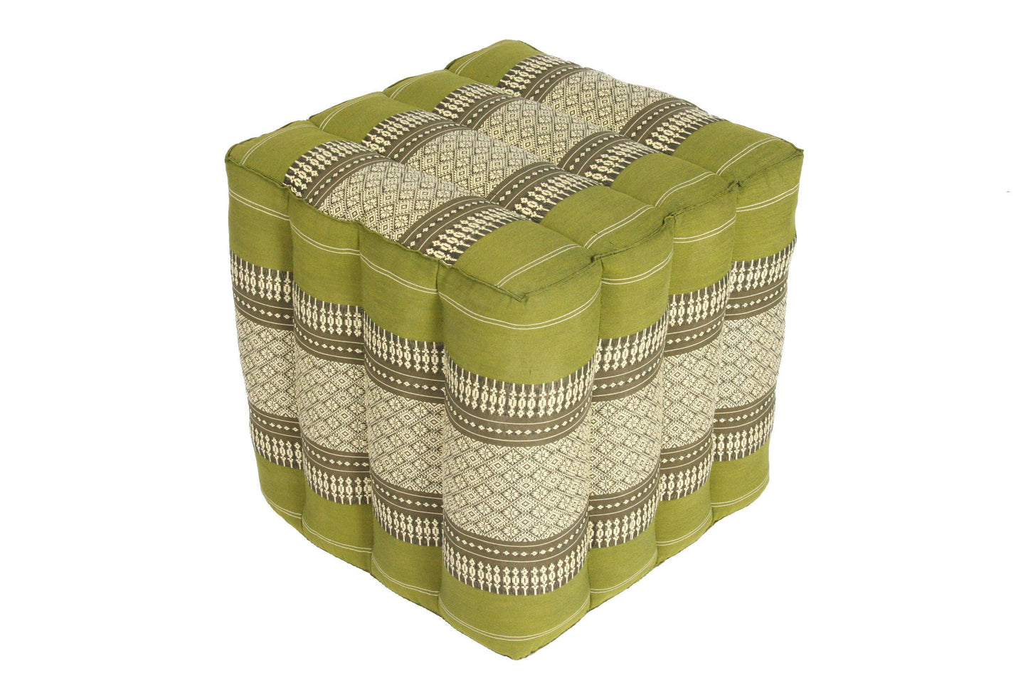 Würfelförmiges Thai Kissen 40x40x40cm - 9 Farben | BAANYAAN