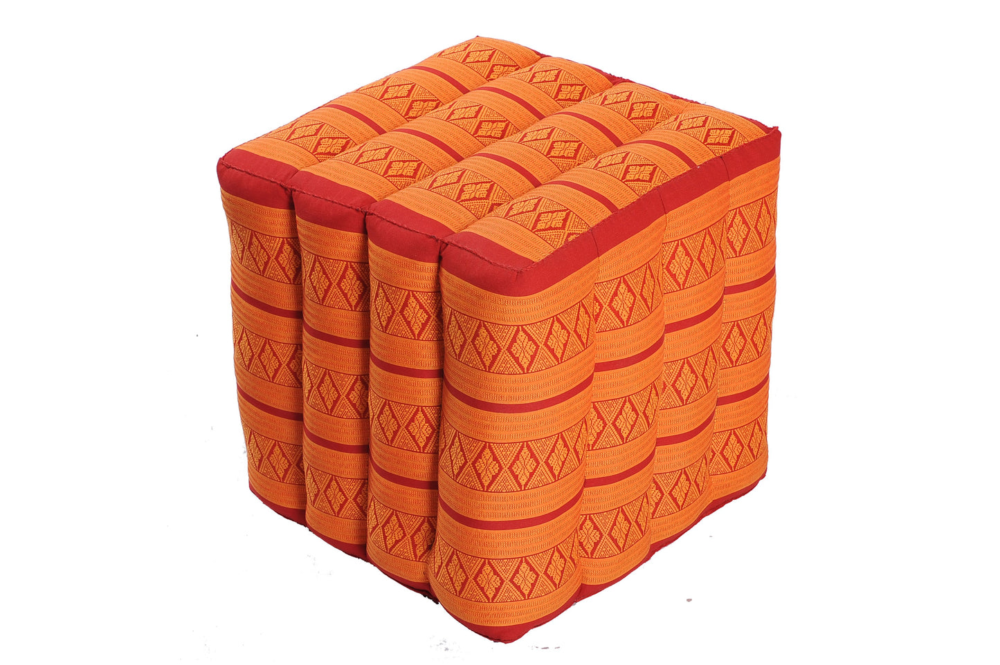 Würfelförmiges Thai Kissen 40x40x40cm - 9 Farben | BAANYAAN