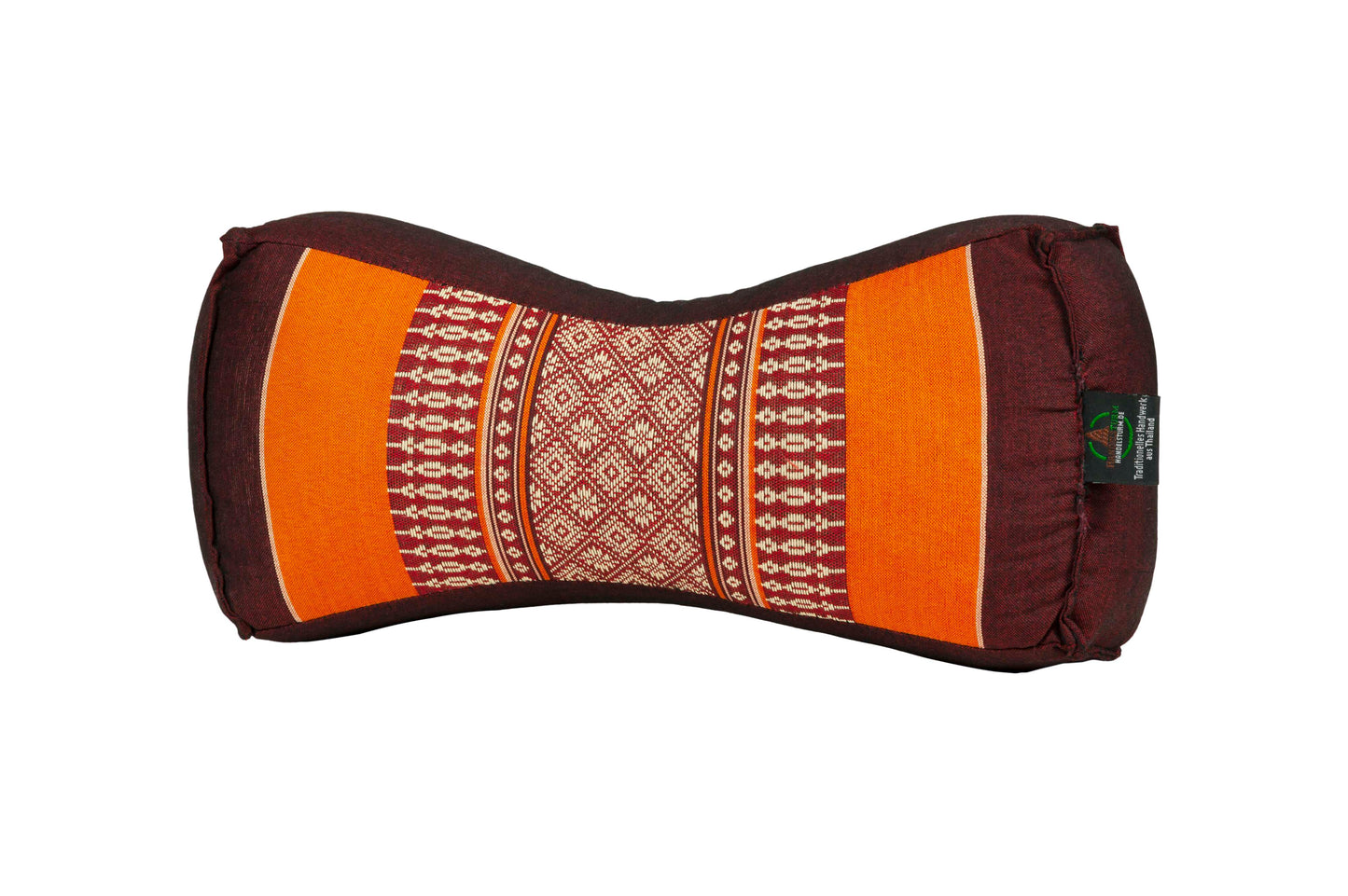 Massagekissen 30x15x10 cm  (braun & orange)