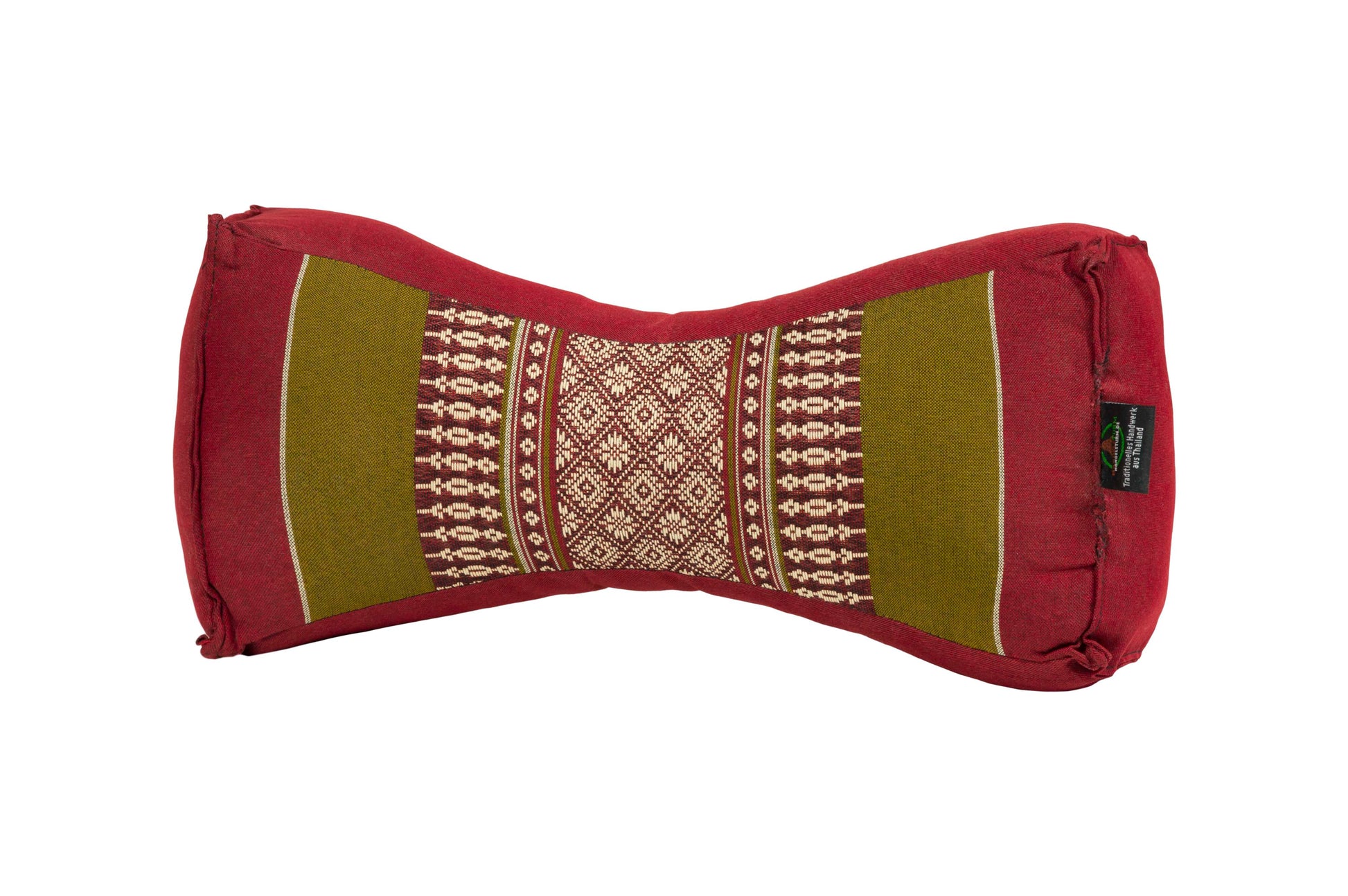 Massagekissen 30x15x10 cm  (grün & rot)