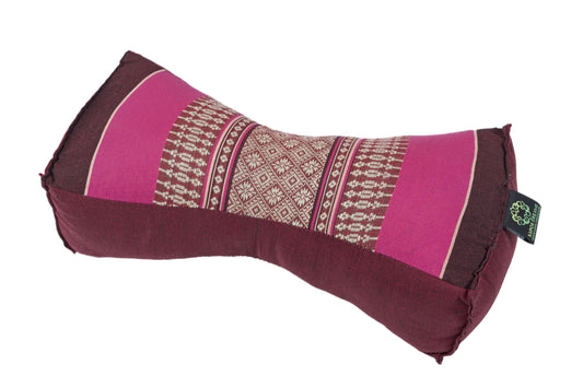 Massagekissen 30x15x10 cm  (burgunder & pink)