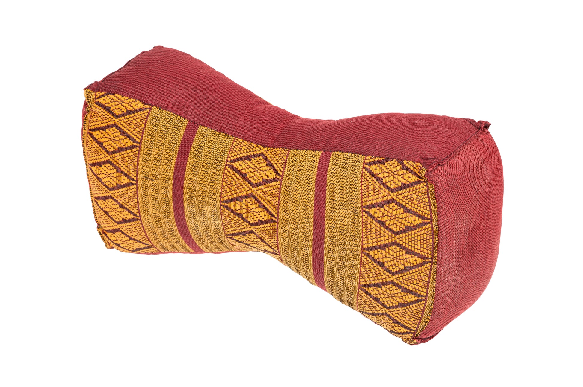 Thai-Nackenkissen 30x15x10 cm (orientrot)