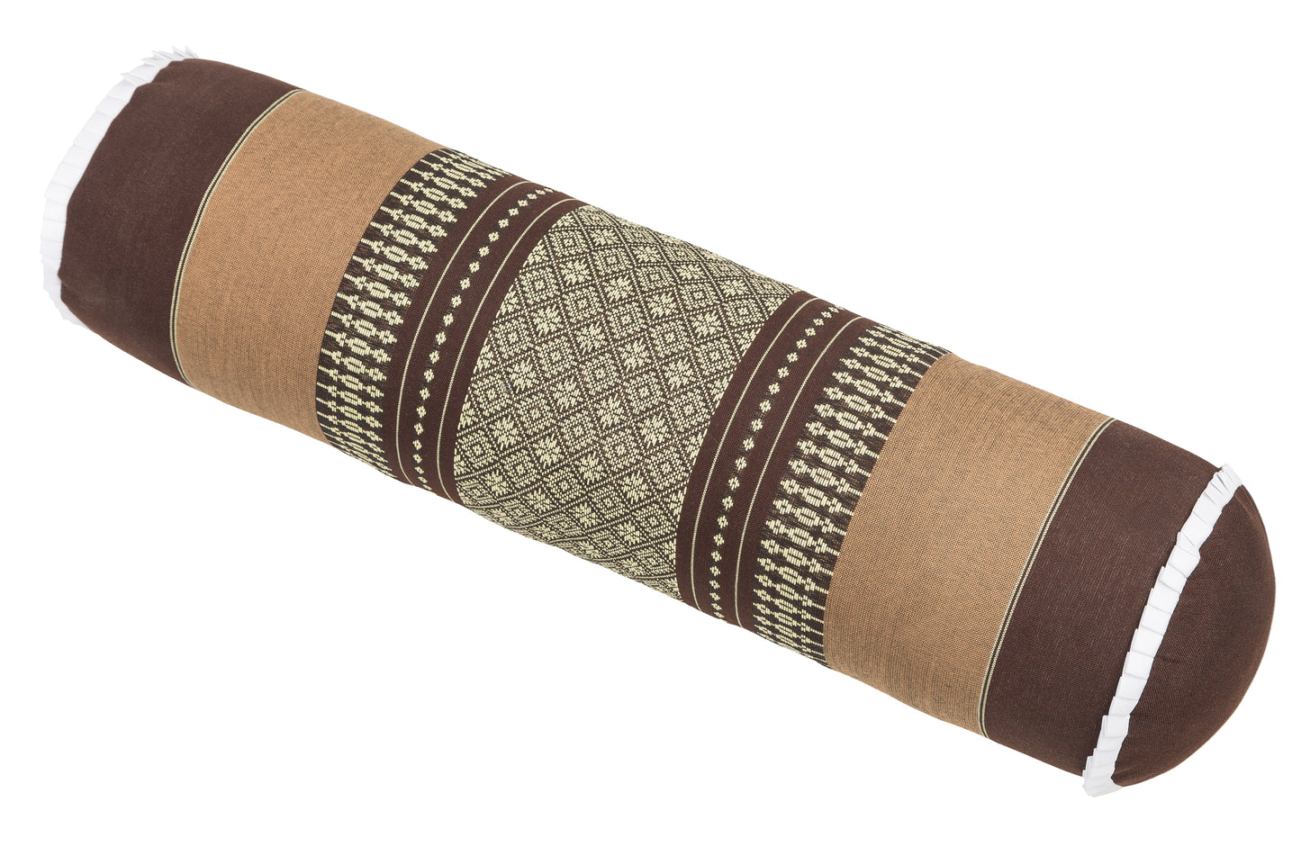 Nackenrolle 50x13x13 cm mit Kapok-Füllung - Thai Nackenkissen