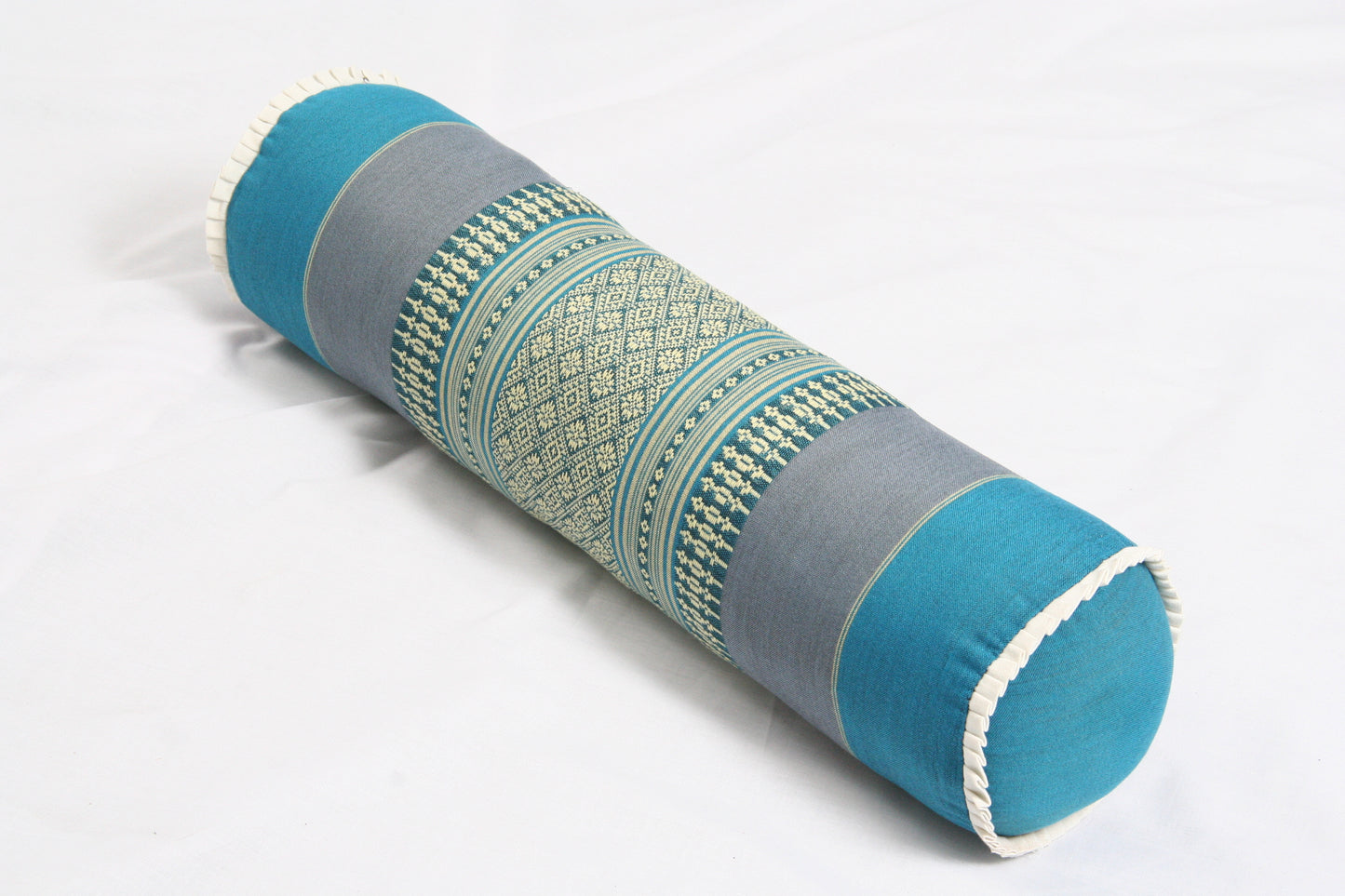 Nackenrolle 50x13x13 cm mit Kapok-Füllung - Thai Nackenkissen