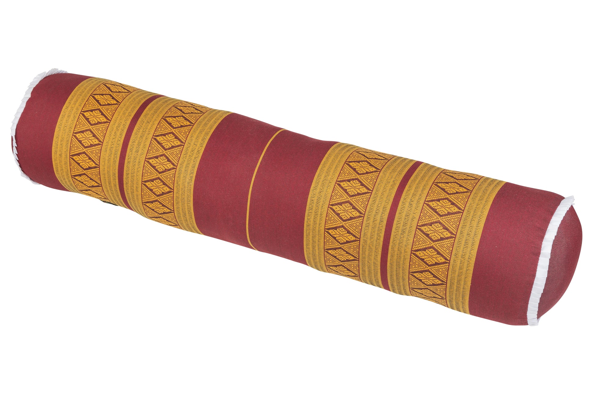 Yogarolle Thaimuster 80x20 cm (orientrot & gold)