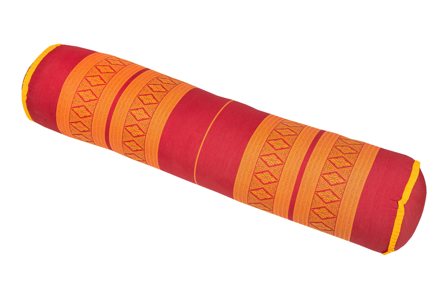 Yogarolle Thaimuster 80x20 cm (rot orange)